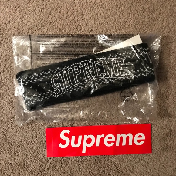 supreme new era arc logo headband